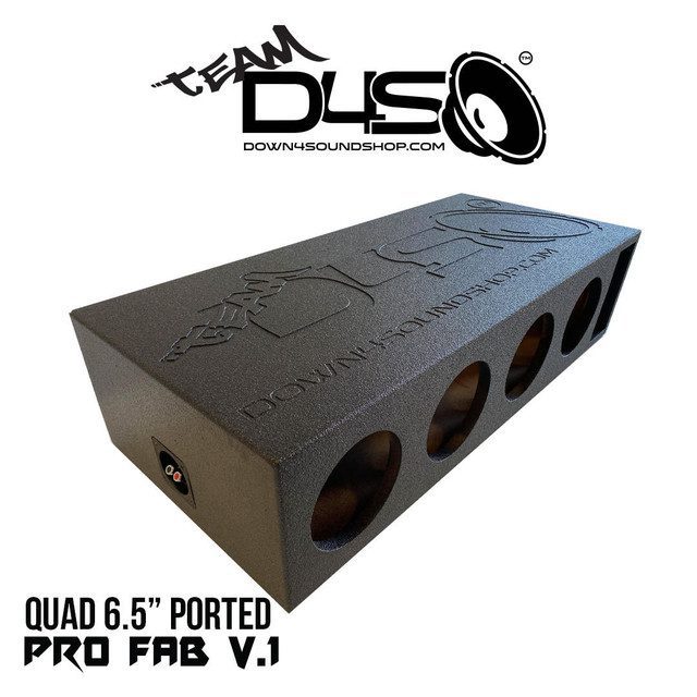 4-6-5-team-d4s-pro-fab-ported-subwoofer-enclosure - Image 2