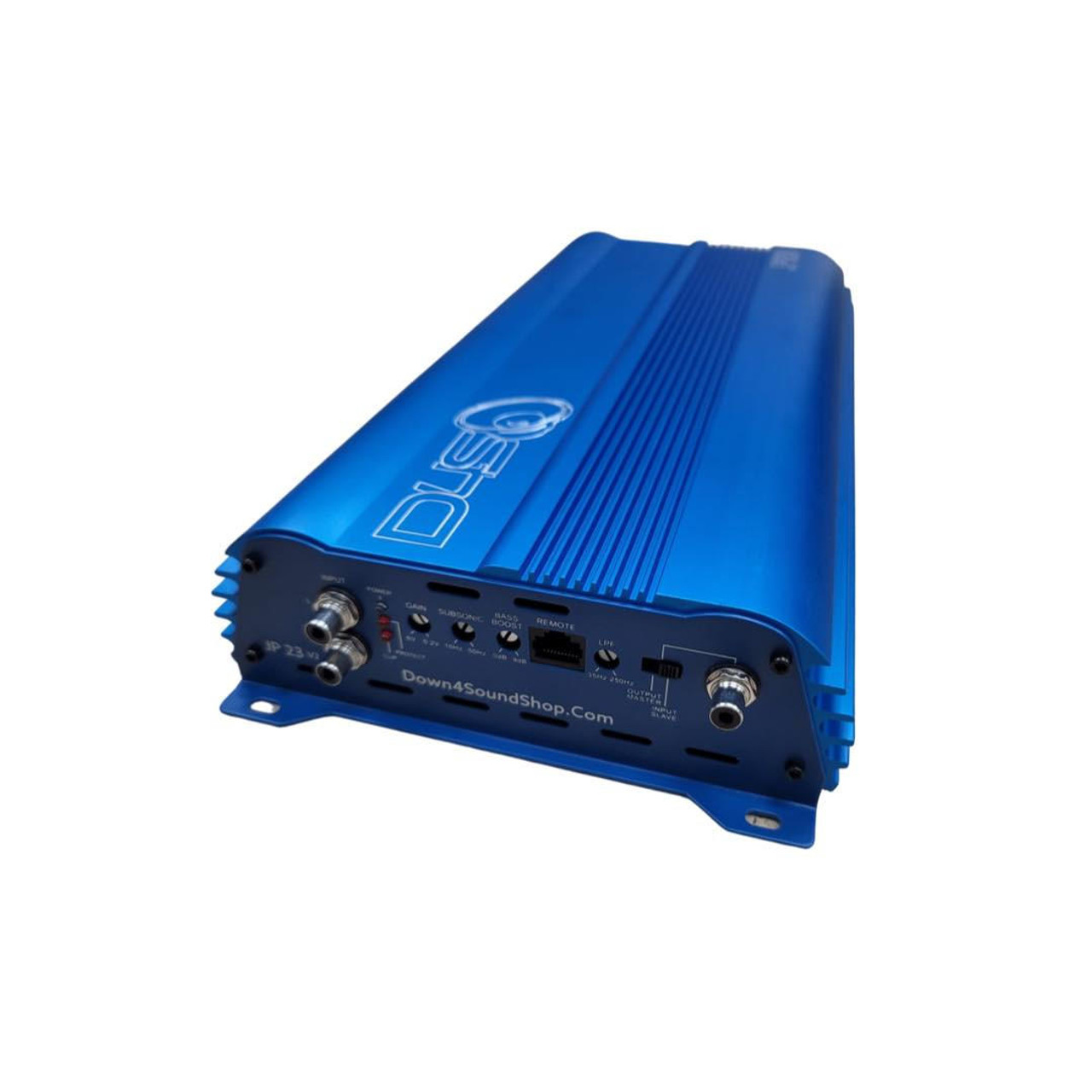 down4sound-jp23-v2-blue-2800w-rms-amplifier - Car Audio Direct