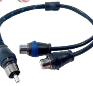 Sky High Car Audio Triple Shielded Y Splitter