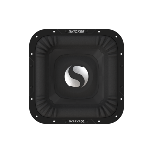 KICKER - SoloX L7X 12inch, 3inch Coil, Ferrite Competition Subwoofer, Dual 1 or 2 Ω, 2000W